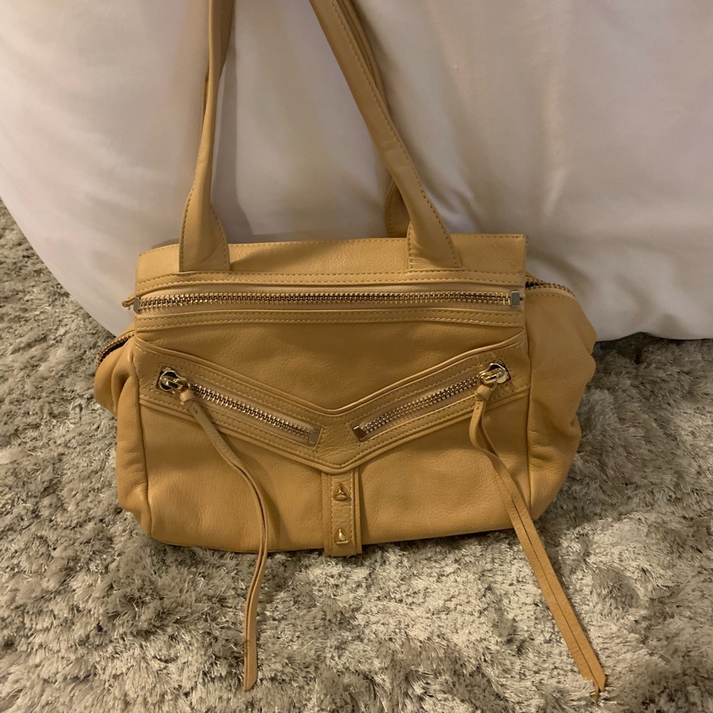 Tan leather Botkier purse
